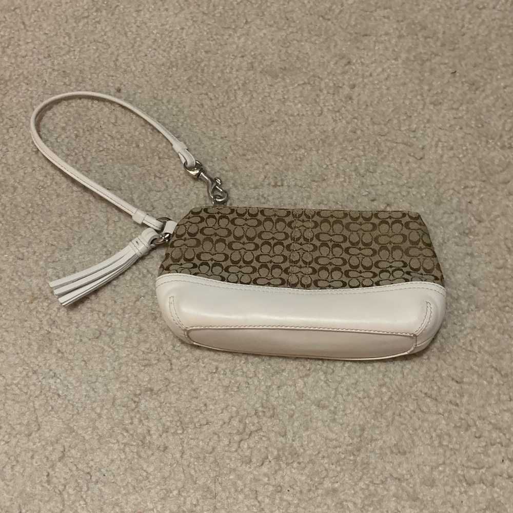 Coach Logo Wristlet Vintage